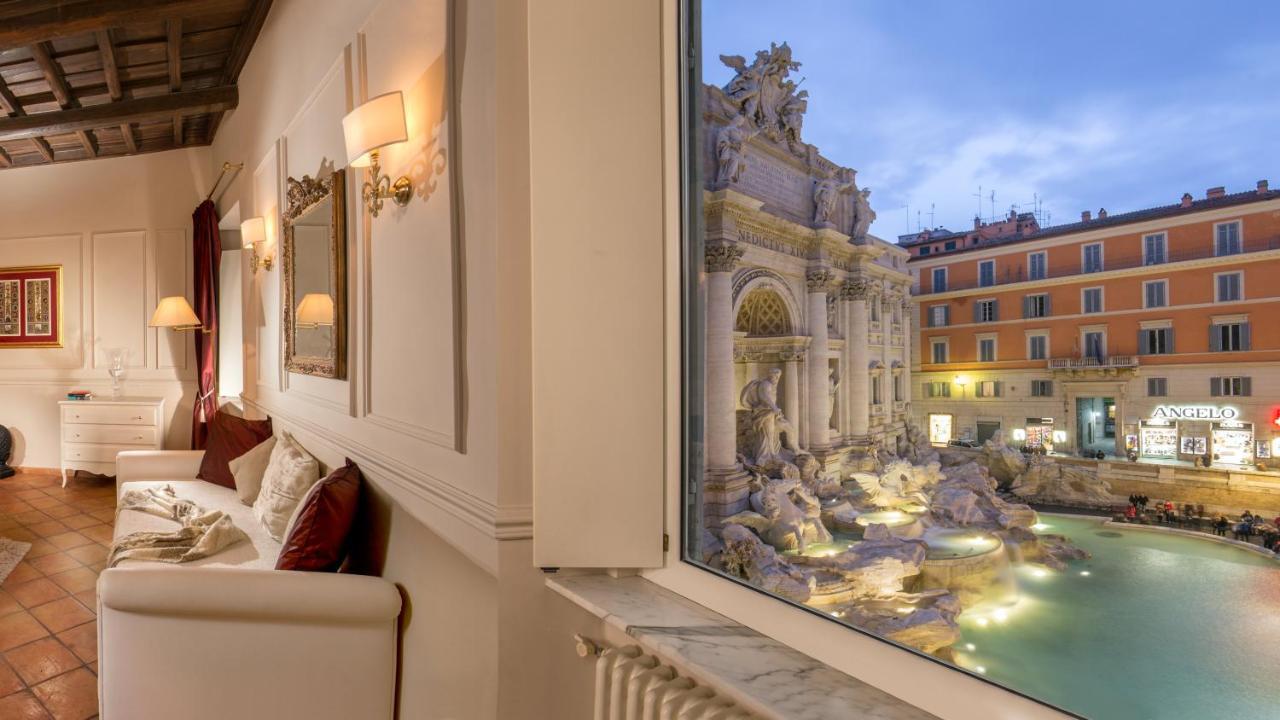 Trevi Ab Aeterno - Amazing View Of The Trevi Fountain Apartment Rome Luaran gambar